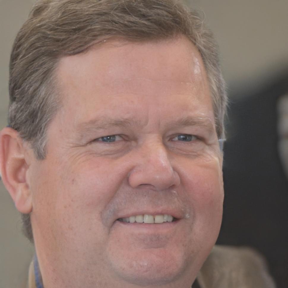 Professional headshot of business finance instructor